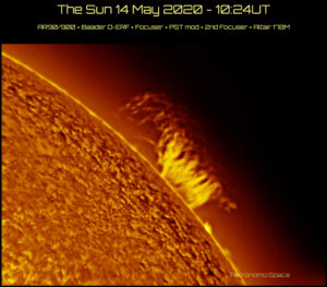 The Sun 14 May 2020 - 10:24UT