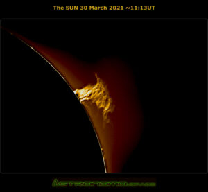 The SUN 30 March 2021 ~11:13UT
