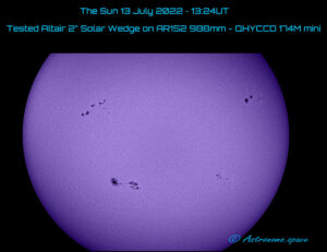 The Sun 13 July 2022 ~ 13:24UT