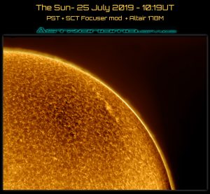 The Sun- 25 July 2019 - 10:19UT