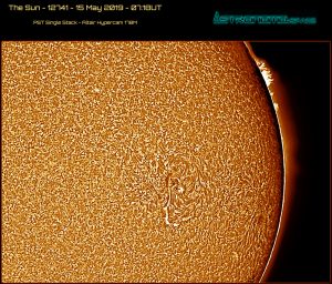 The Sun - 12741 - 15 May 2019 - 07:18UT