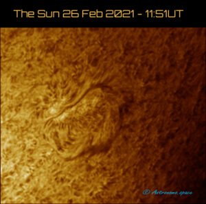 The Sun 26 Fe b 2021 - 11:51UT