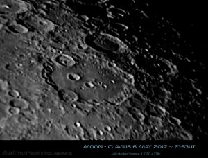 Moon - Clavius 06 May 2017 - ~21:53UT