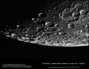 Moon - 30 May 2017 ~20:54UT Janssen Biela Pitiscus