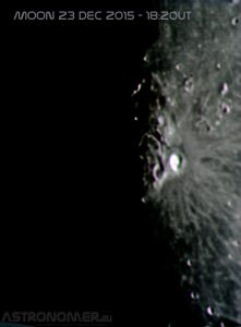 Moon 23 Dec 2015 ARISTARCHUS