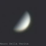 Venus 02 April 2004 - 18:58UT 2x Barlow - Orion ND10 Moon filter (grey)