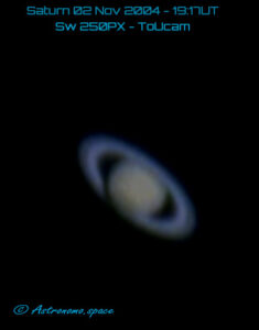 Saturn 02 April 2004 - 19:13UT